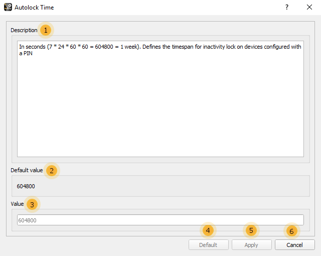 config advanced entry