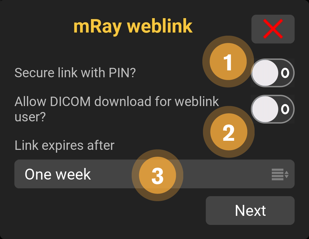 mRay weblink 1